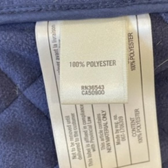 Van Heusen Royal Blue Vest with High Collar and Pockets ~ Size Medium ~ NEW - Picture 15 of 16